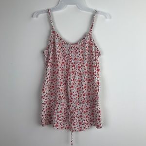 Gap Floral Spaghetti Strap Tank